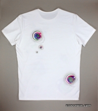 мужская футболка мыльные пузыри